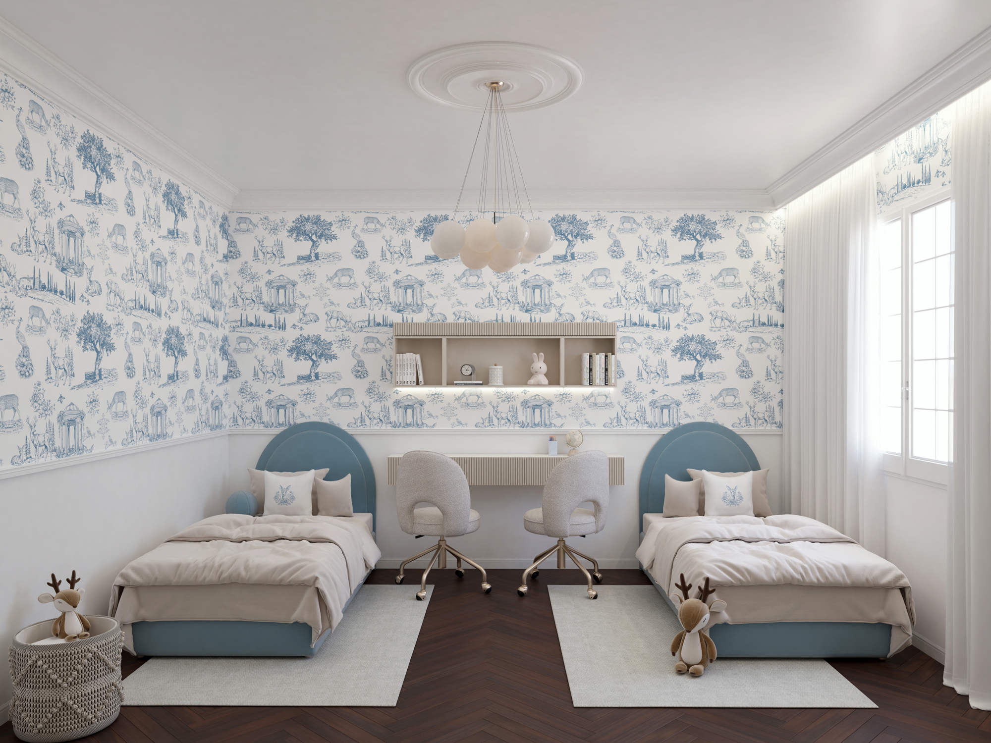 עיצוב חדר קטן לילדים